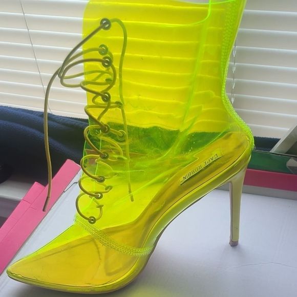 Clear, Shoe Boots - Picture 6 of 6